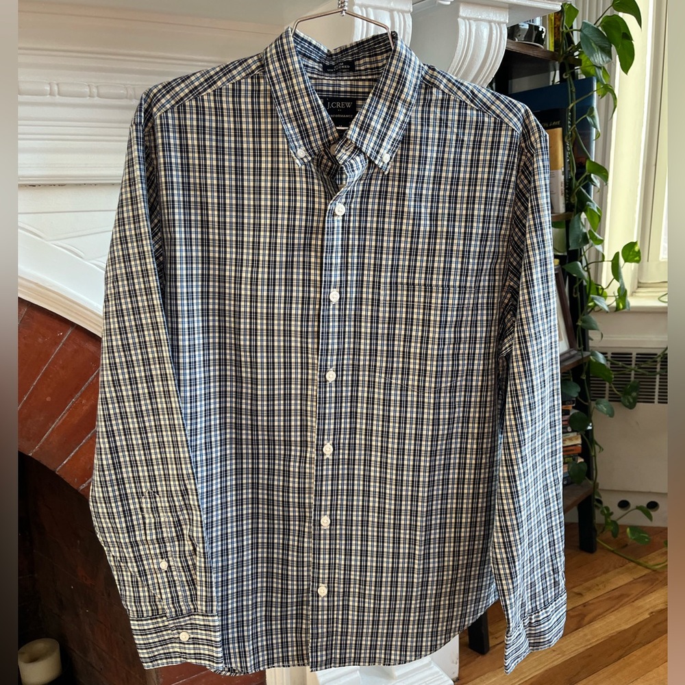 J. Crew NWT Plaid Casual Button Down Shirt